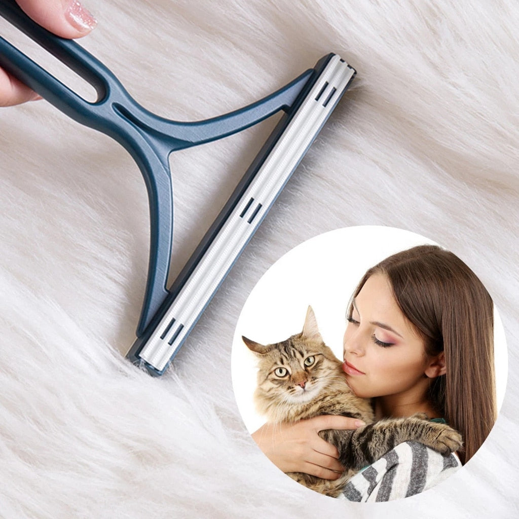 Double Ended Manual Pet Hair Lint Remover