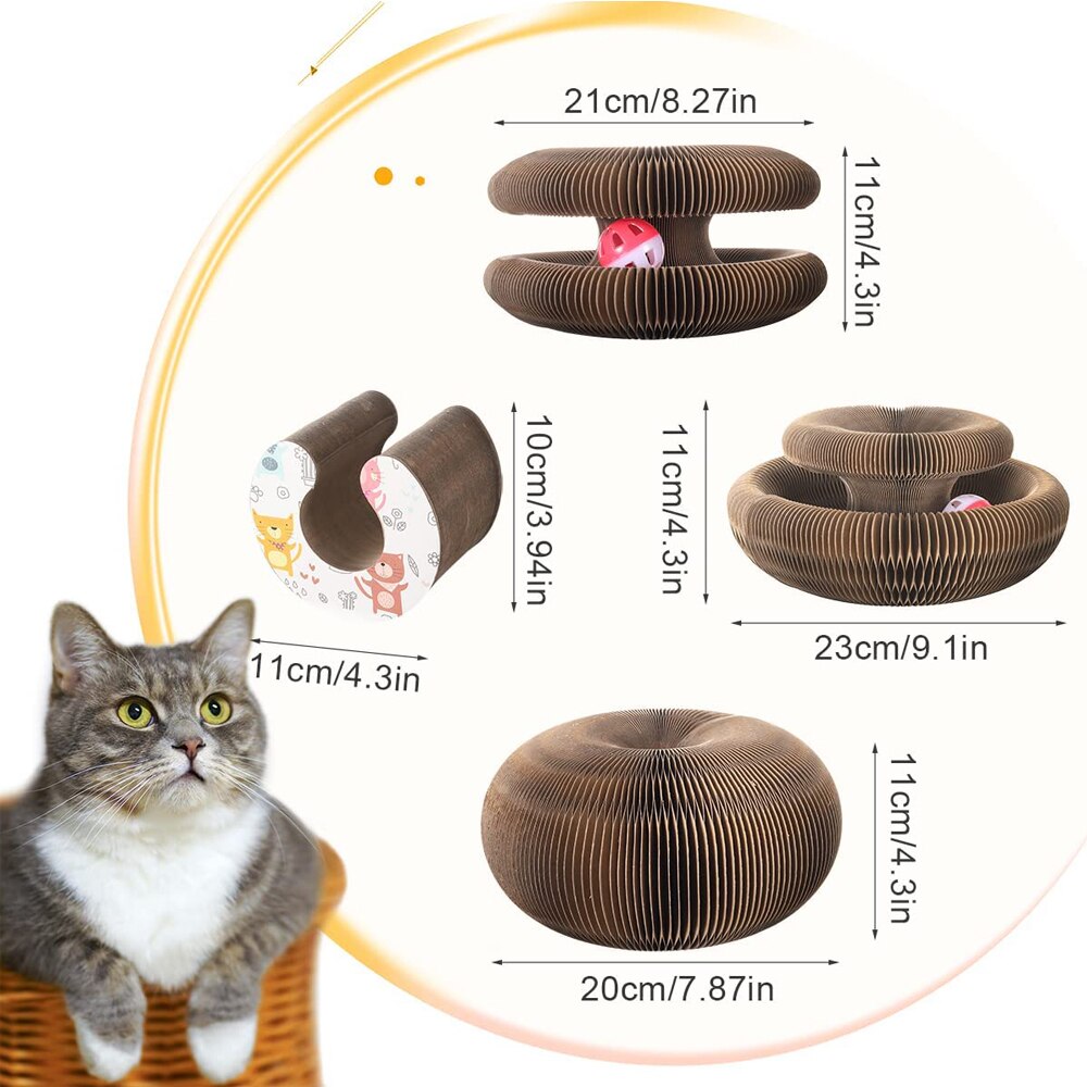 Interactive Self-Rolling Ball Cat Toy