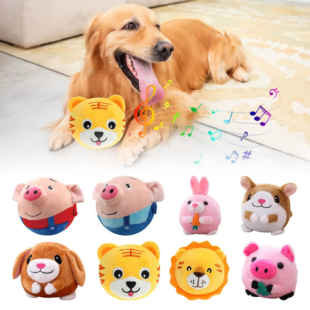 Active Moving Pet Plush Toy