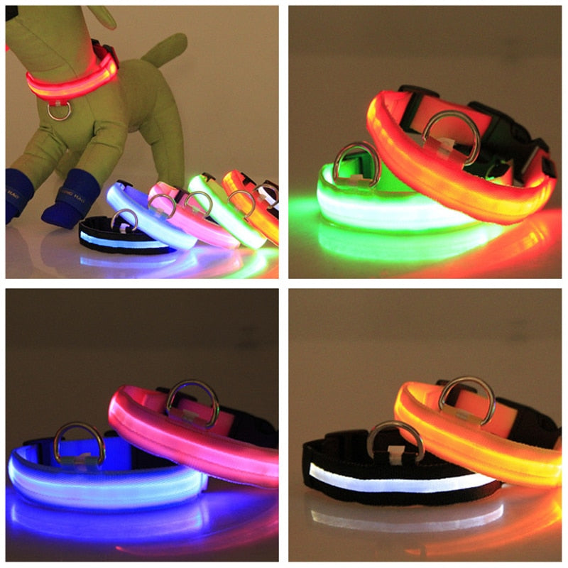 LED Flashing Dog Collar